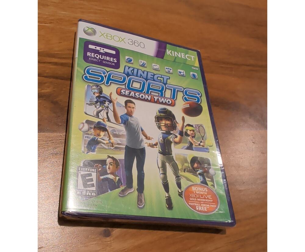Kinect Sports: Season Two (Microsoft Xbox 360, 2011) Complete w Manual